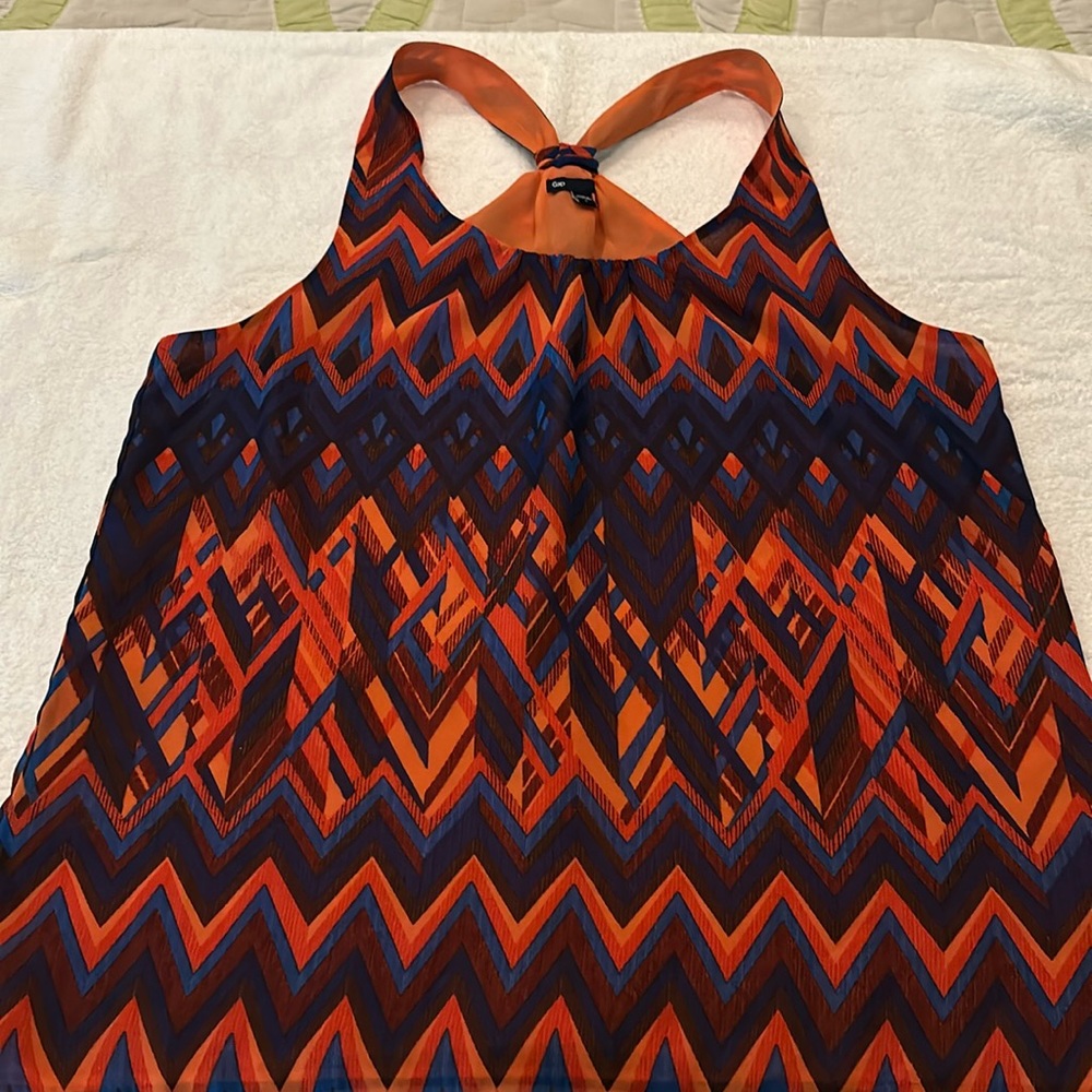 Racerback casual top